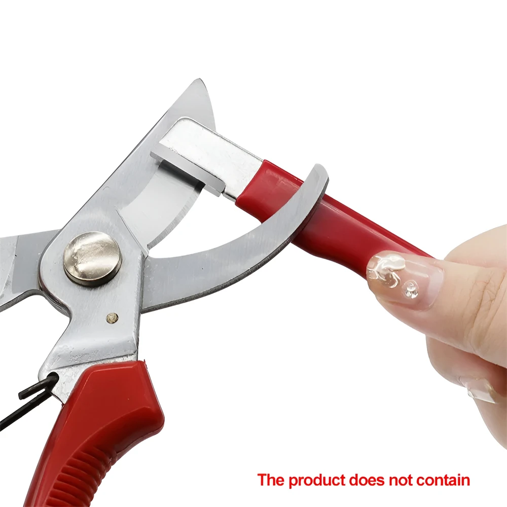 1/2/3PCS Red Portable Outdoor Scissors Grinding Tools Garden Scissors Grinding Stones Cutting Tools Accessories Knife Files Tool