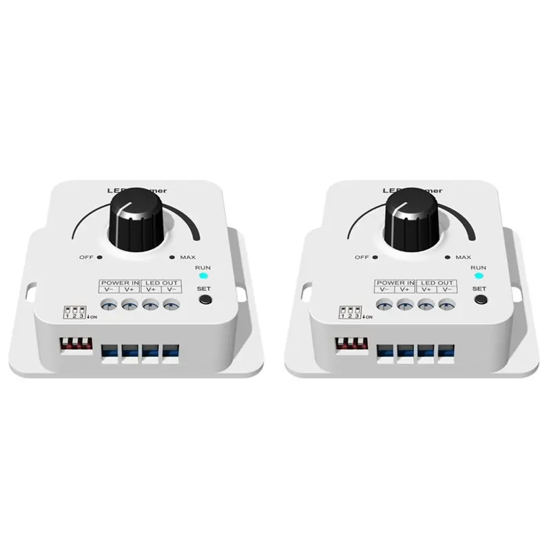 

YSS-2X 12-48VDC Skydance Rotary LED Dimmer V1-KC 1Chx8a 5 Levels Light Gradient Speed