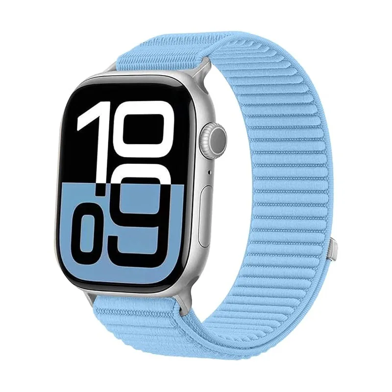 Sportschlaufe für Apple Watch Band Serie 11/10/9/8/7/6/SE/Ultra3 49 mm 46 mm 45 mm 44 mm 42/41/40 mm Gürtelarmband Correa iWatch Armband