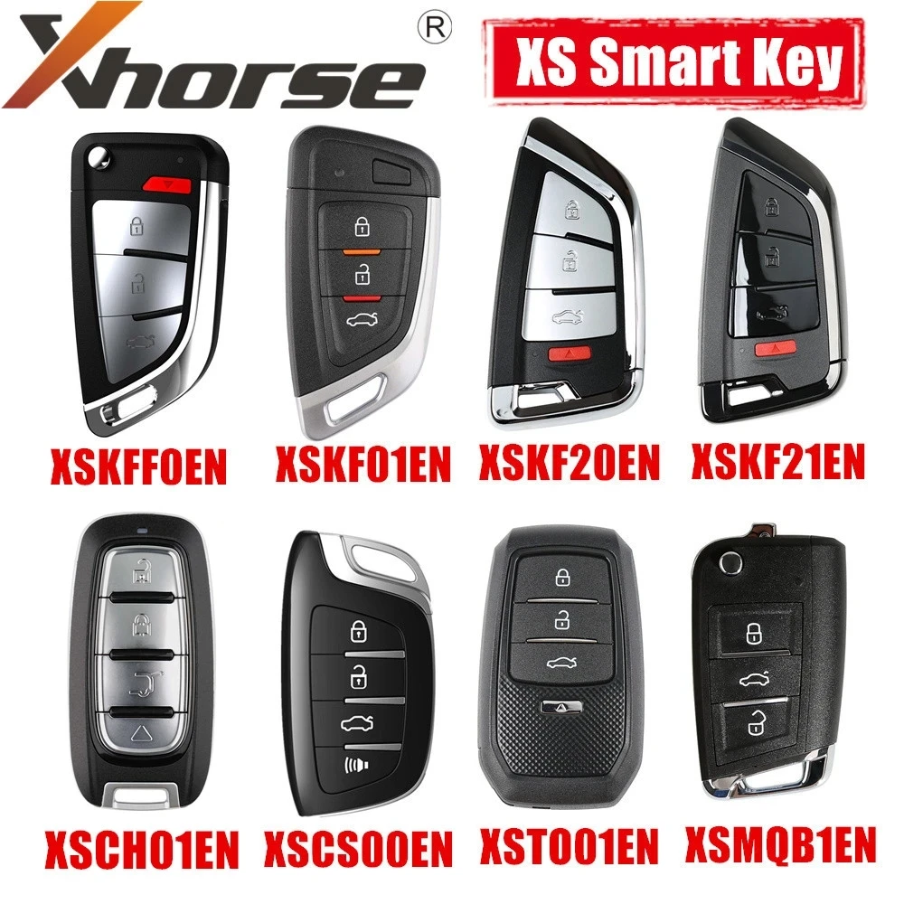 

5PCS/Lot Xhorse VVDI Smart Remote Control Key XSTO01EN XSKF01EN XSCS00EN XSMQB1EN XSKF20EN XSKF21EN XSKFF0EN XSCH01EN Car Key