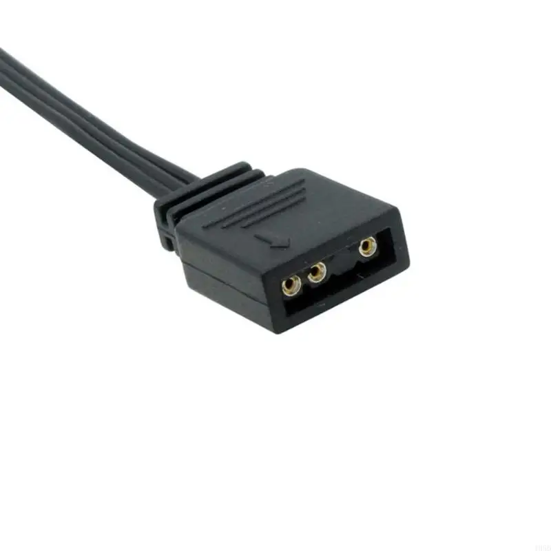 Lighting ARGB Extension Cable with Flat 5V 3-Pin Wire Line Desktop