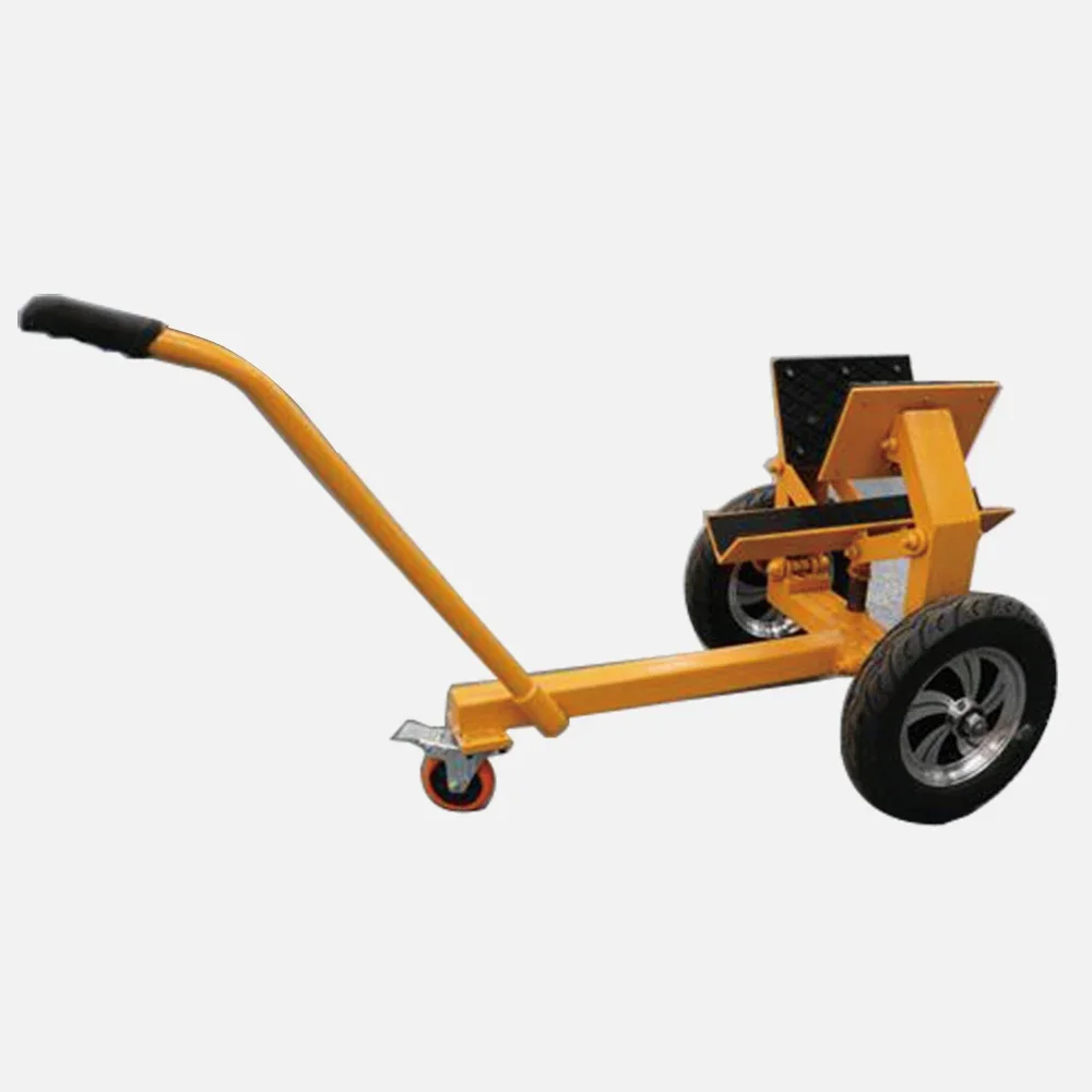 Raizi 3- Wheel Hand Self Locking Slab Trolley for Granite Stone Slab