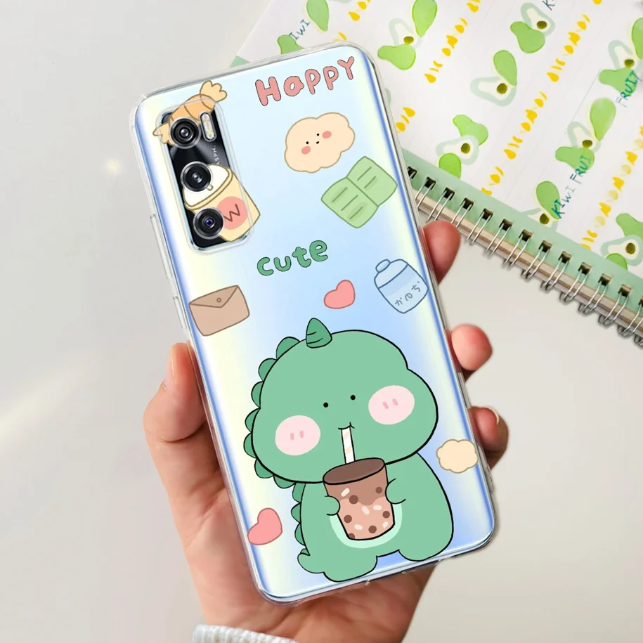 For Vivo V20 SE Case For Vivo V20 2021 Cover Stylish Butterfly Cartoon Soft Silicon Phone Case For VivoV20 V 20 V20SE Back Cover