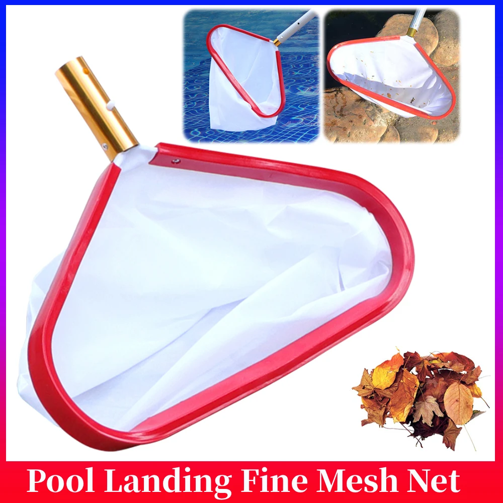 

Сетка для чистки бассейнов с алюминиевой ручкой, мелкоячеистая, профессиональная, для уборки плавательных бассейнов