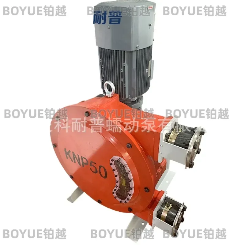Heavy Duty Vertical Peristaltic Hose Pump for Concrete Cement Mortar Extrusion and High Flow Transfer Industrial Grade