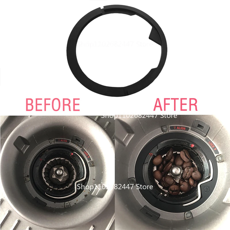 Applicable to BREVILLE875/878/880 bean grinder sealing ring anti-card silicone accessories fly powder cleaning bean warehouse