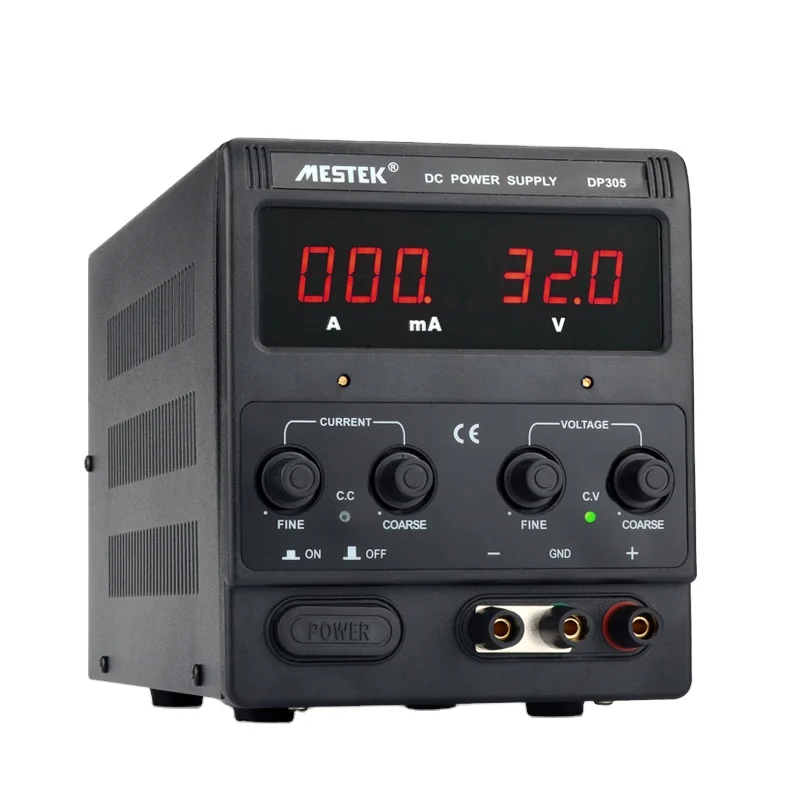 

Adjustable DC Power Supply With Overall Output Anti-burn Protection High Stability Output 30v 5A DP305 Switching Power Supply