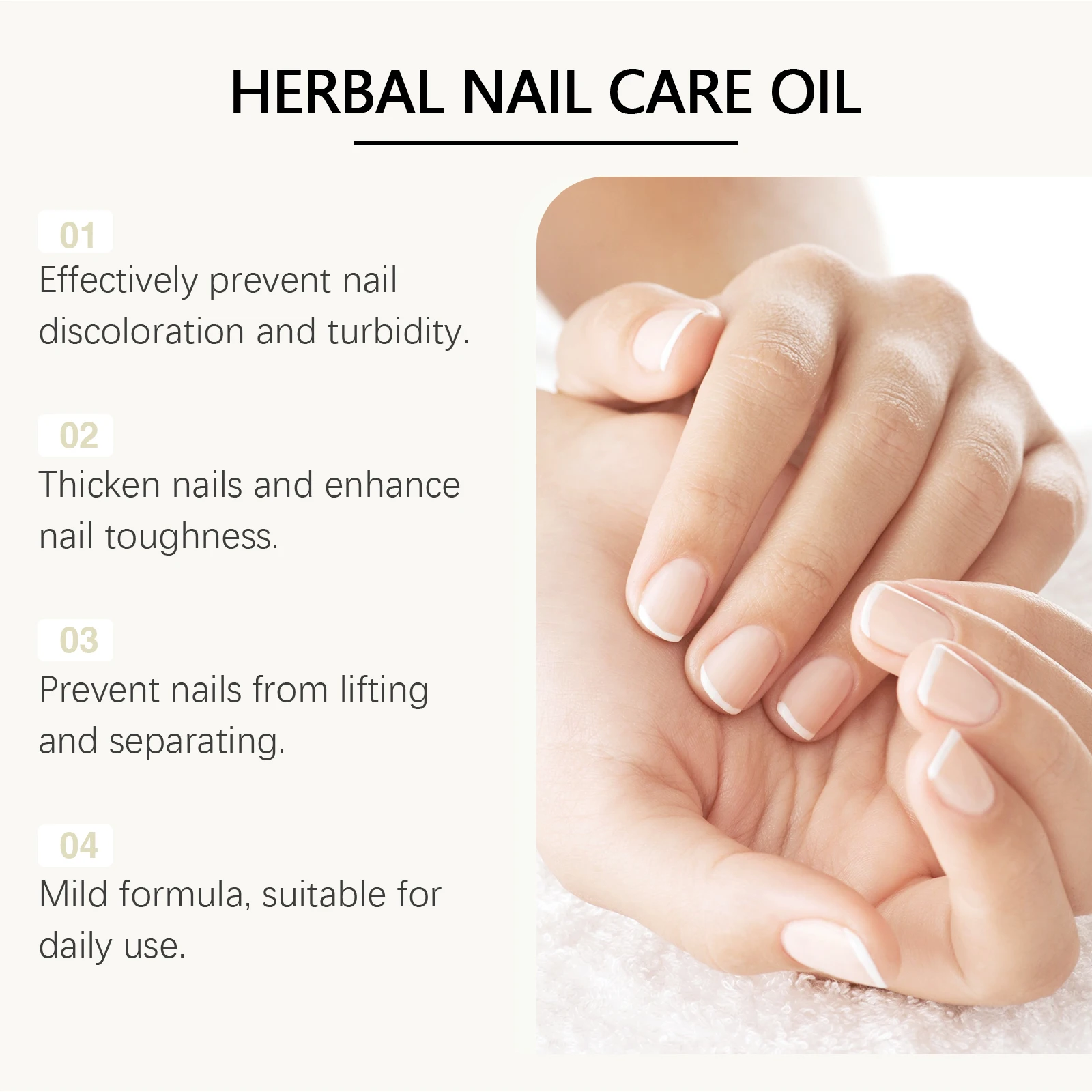 Huile nourrissante pour ongles secs et cassés, améliore la nutrition des ongles endommagés, solution de réparation, lisse et lumineuse, barbes SAP, N64.Care