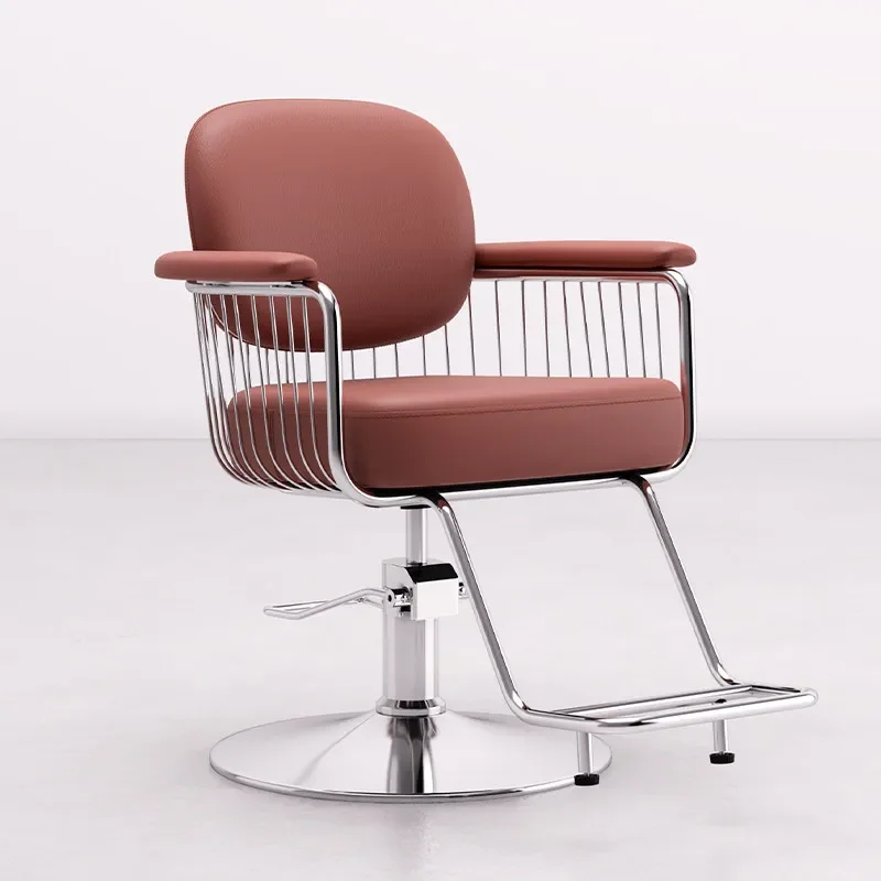 Mirror Barber Chair Washing Sink Shop Braiding Facial Barber Chair Working Sillones Para Salon De Bellezs Commercial Furniture