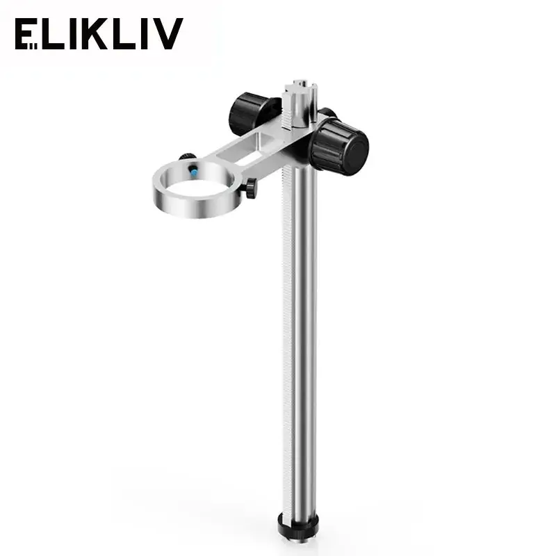 

Elikliv Digital Microscope Stand Aluminium Alloy 10'' Universal Bracket Holder For USB Digital Microscope Camera Diameter 1.4"