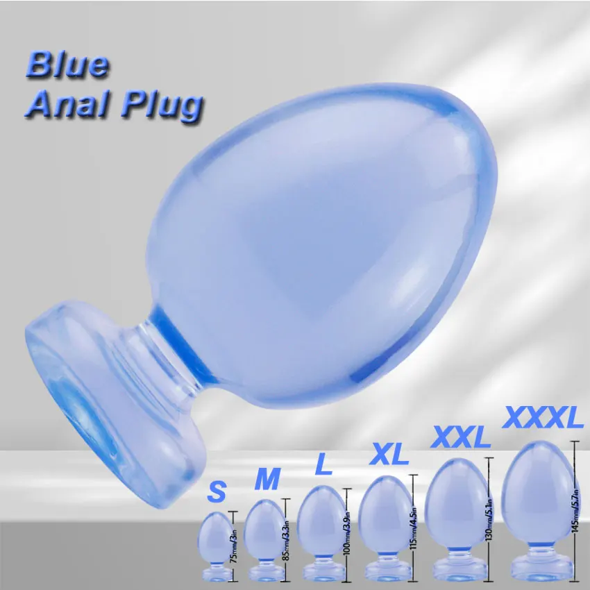 

4 Sizes Huge Anal Plug Large Butt Plug Dildo Ass Vaginal Massage Trainer Stimulation Dilator For Woman Men Masturbator Sex Toys