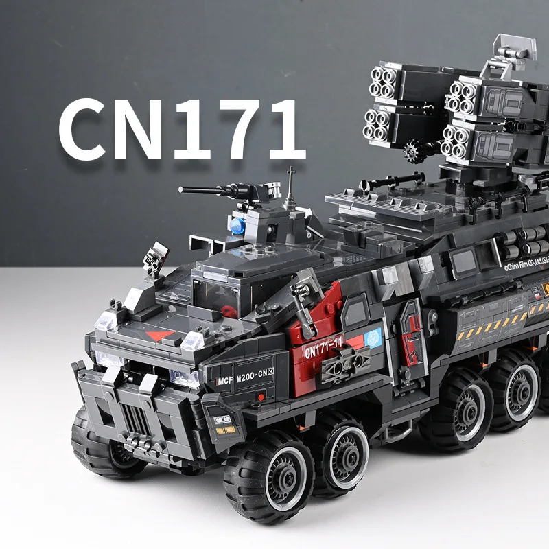 cn171 Troop Transporter Carrier Car Military Tank Cargo Van Transport Truck Figures Boy Toys Concentration festival Kid gift Toy