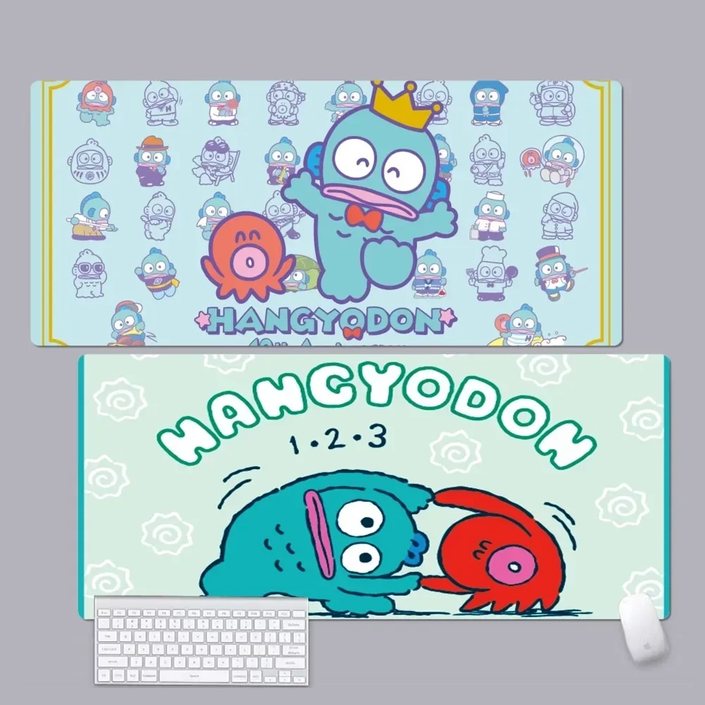 Hangyodon Anime Credit Card Custom Skin Thickened Mouse Pad Oversized Gaming Keyboard Notebook Table Mat