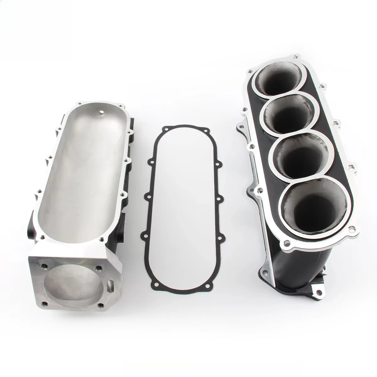 K20 K20A2 Super Street Intake Manifold 1.8L 71MM Throttle Body Compatible with K20A/A2/Z1/K24A1 Engines