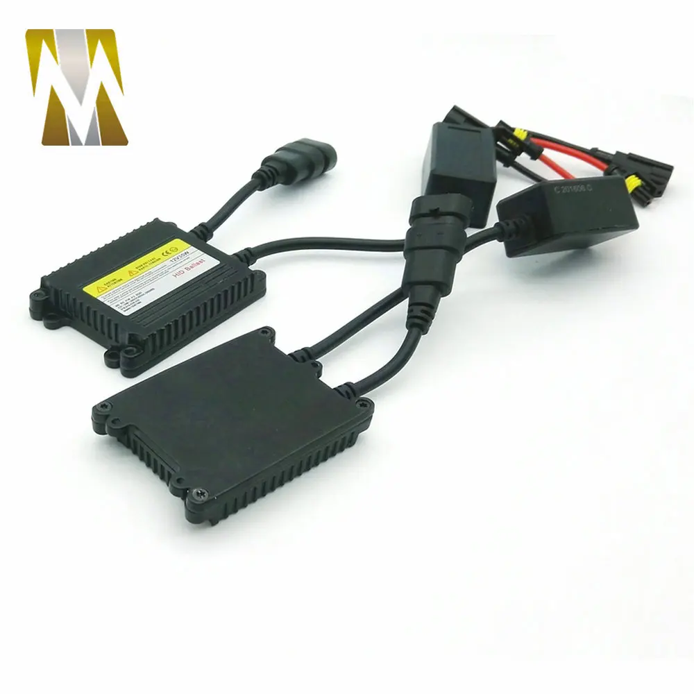 2Pcs 55W Car HID Xenon Ballast Ignition DC 12V H7 H8 H9 H11 H1 H3 H4 9005 9006 Headlight Ballast Slim Ignition Electronic Block