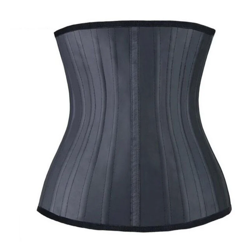 25 Steel Bones Latex Waist Trainer Shapewear Slimming Belt Modeling Strap Body Shaper Girdle Workout Tummy Control Corset