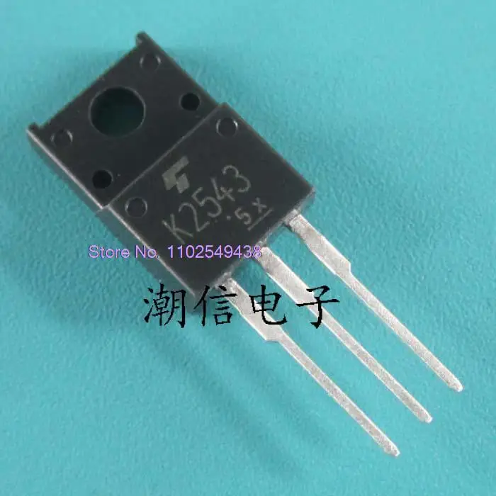 

10PCS/LOT K2543 2SK2543 8A 500V