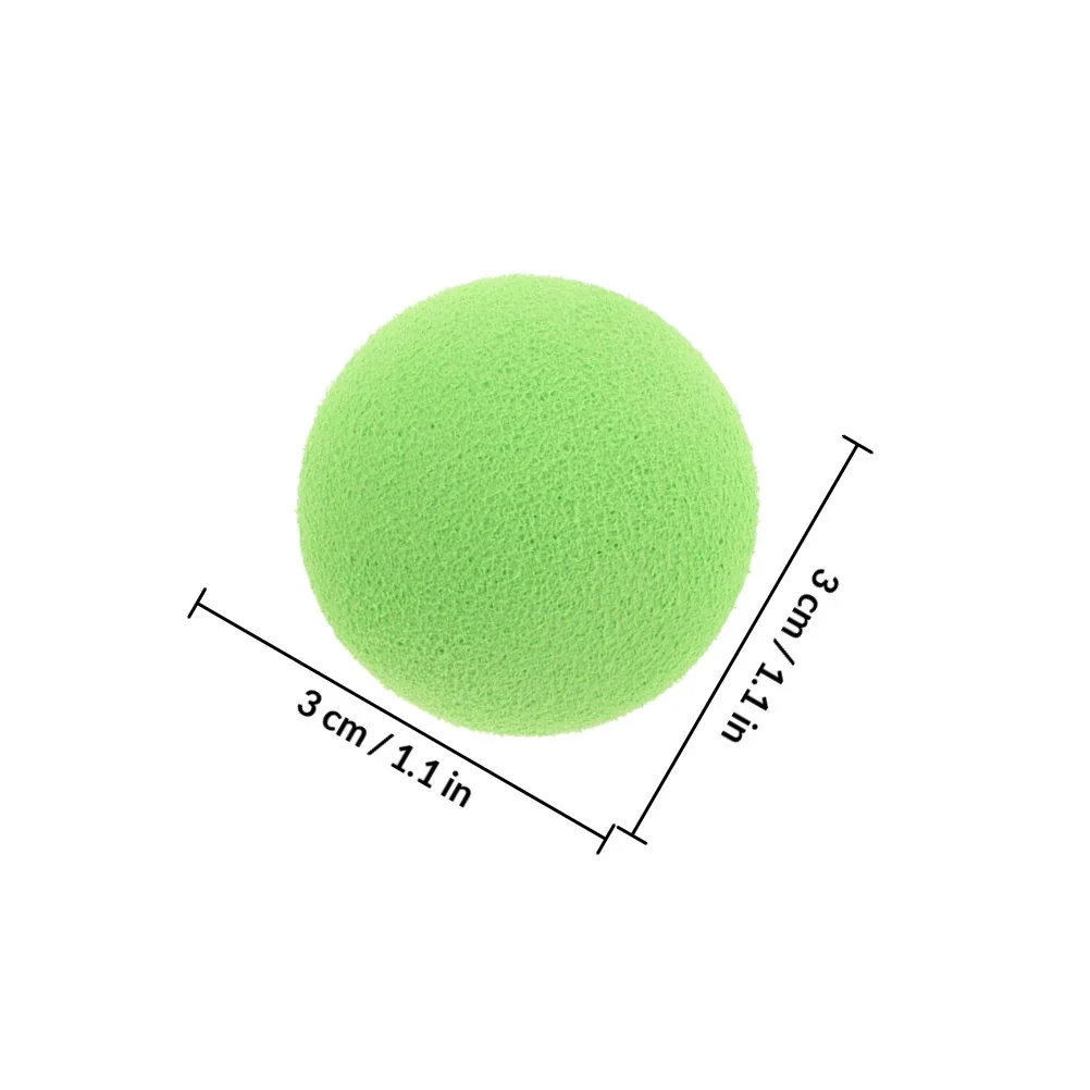 Balles de jeu en mousse souple Eva, 100 pièces, Mini balles en éponge pour jeu de tir cible, activité sportive Interactive, cadeau de fête d'anniversaire