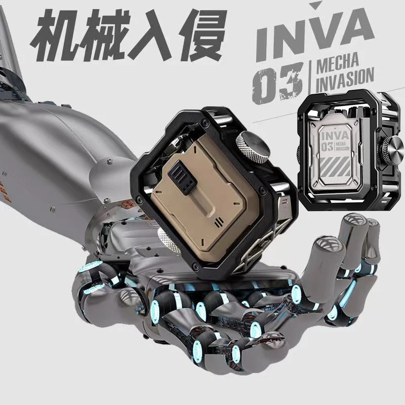 

Mechanical Intrusion TWS Yeezen INVA-S 03 Bluetooth Wireless Gaming Headphones HIFI In Ear Metal Gamer Esports Rotate Earbuds