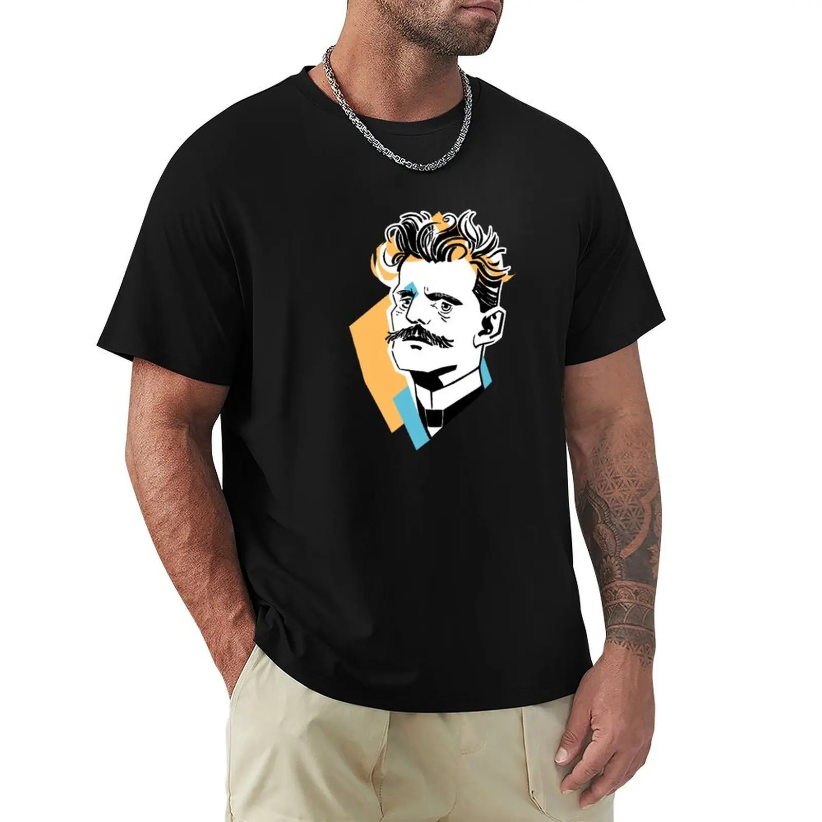 Camiseta Jean Sibelius Camiseta deportiva de alta elasticidad