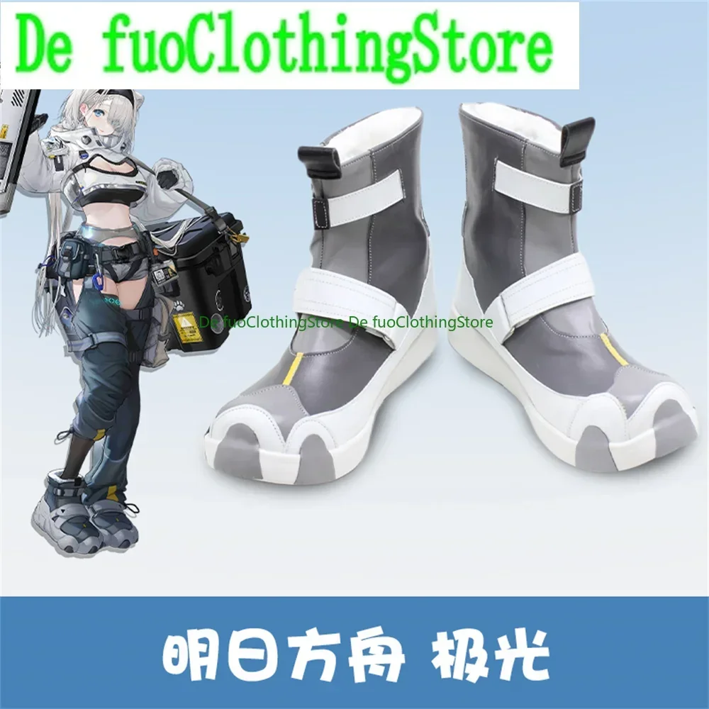 فرسان جديد المشغل أورورا تأثيري أحذية الأحذية لعبة أنيمي هالوين عيد الميلاد DefuClothing متجر الأحذية