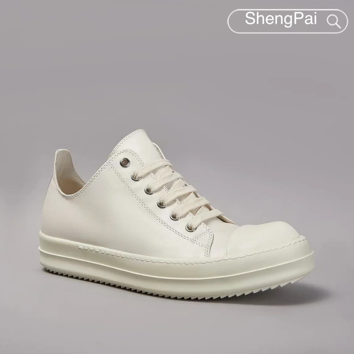 

Мужская модная обувь Цвет слоновой кости Кожаные низкие кроссовки O-wen Модный тренд Бег Спортивная повседневная мужская обувь Женские ботильоны