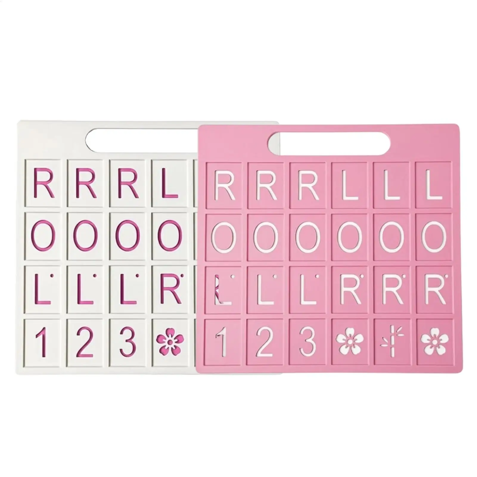 Solo Mahjong Board Practice Tiles 24 Slots Portable Fun Games Mahjong Practice Board Training Tool for Vacation Camping