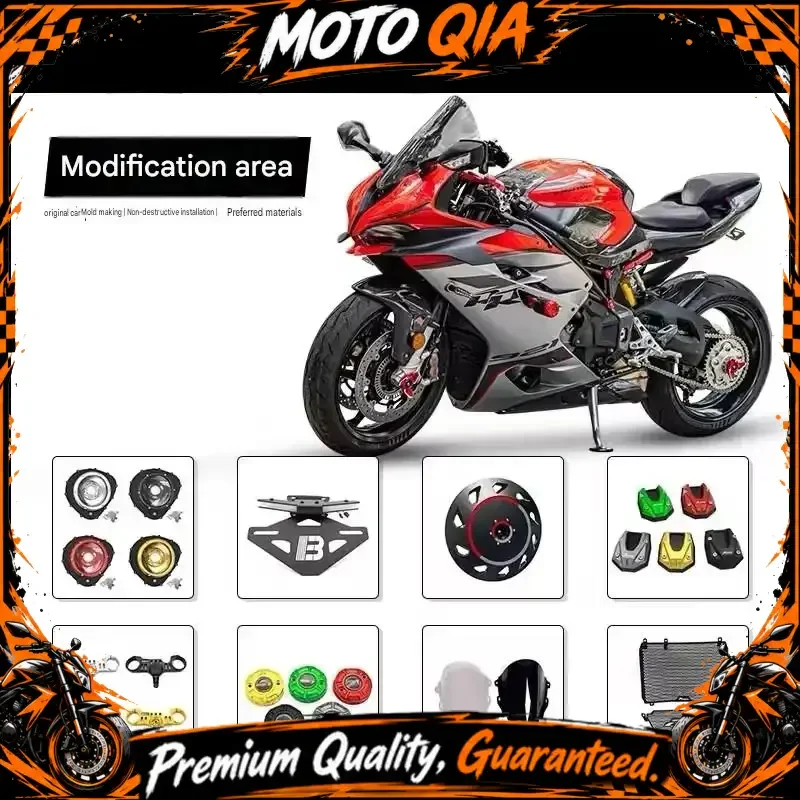 Modified Upgrade Kit Direct Bolt On OE Mount No Damage Installation Special Fit QJMOTOR SRK 921 RR Motorcycle Accessories