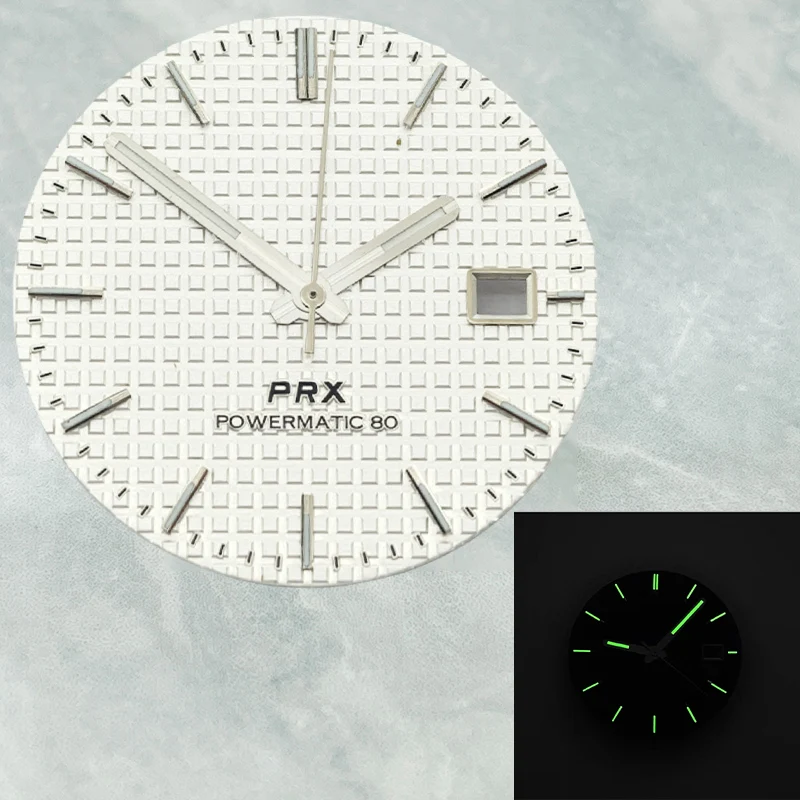 

Mod 31.8mm dial NH35 dial green luminous dial+pointer suitable for NH35 NH36 4R35 4R36 7S26 7S36 movement watch accessories