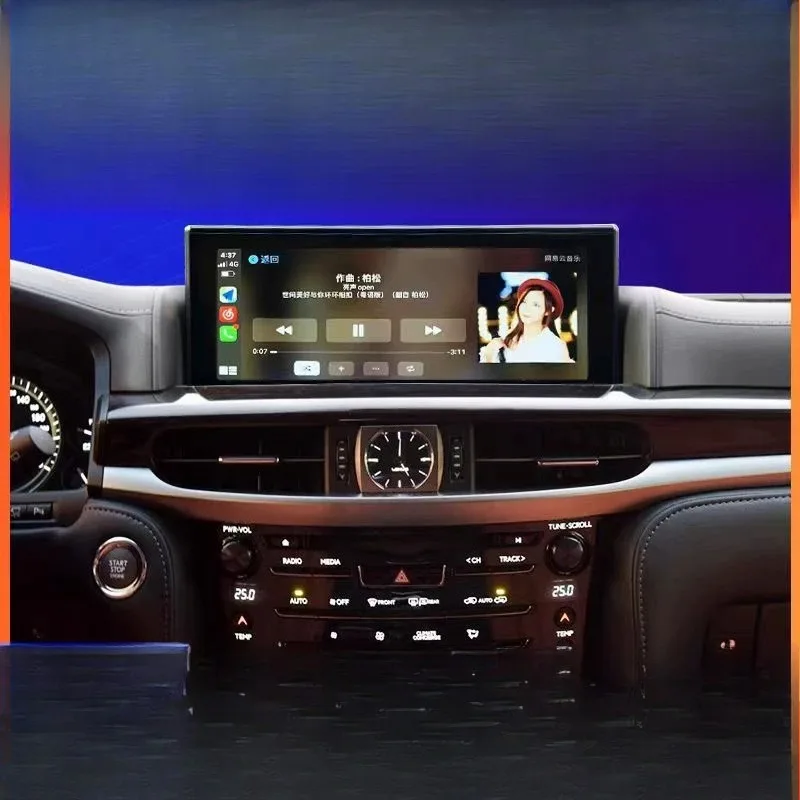 

Suitable for Lexus LX570 large screen navigation all-in-one machine modified central control display 360 panoramic carplay