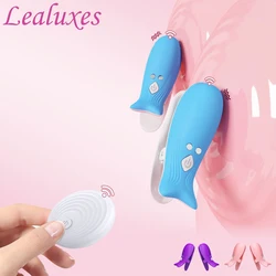 10 Speeds Vibrating Nipple Clamp Breast Massage Wireless Remote Control Nipple Sticker Vibrators Sex Toys for Women Masturbator