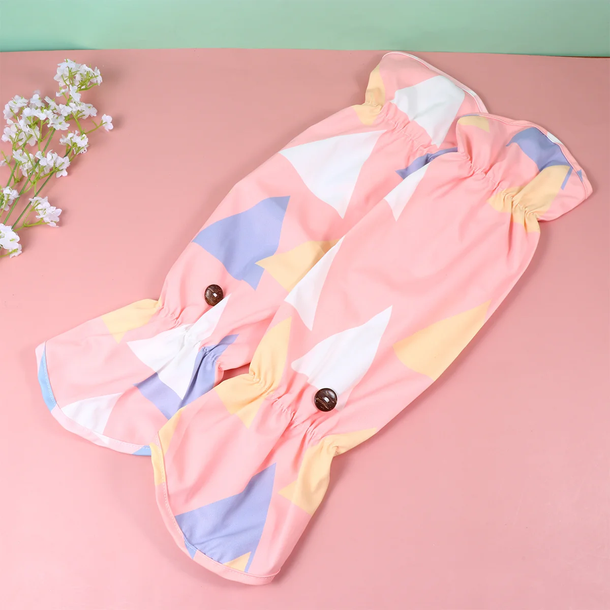 

1pcs 1 Pair Waterproof Oilproof Oversleeves For Women Kitchen Cleaning Arm Sleeve Protector Durable Cloth Rubber Material Orange