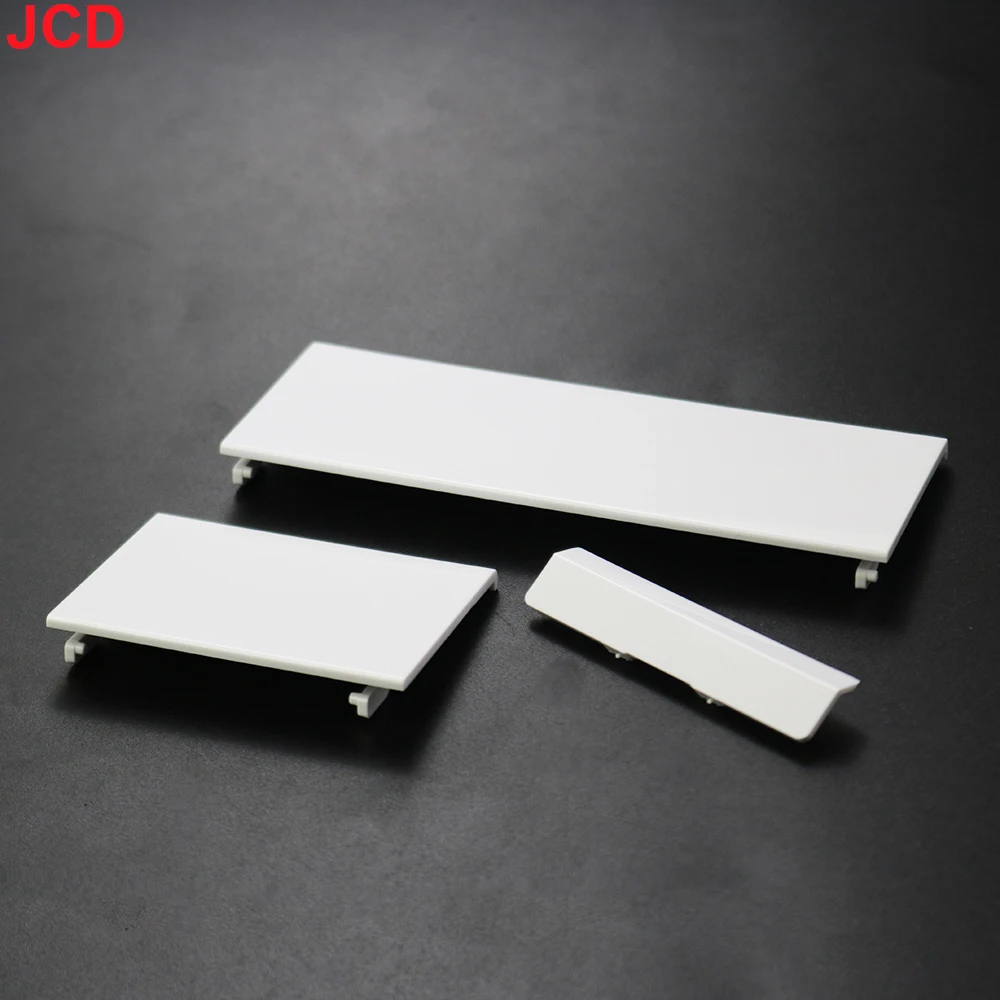 JCD 1set Replacement Memeory Card Door Slot Cover Lid 3 Parts Door Covers for  Wii Console Games Accessories