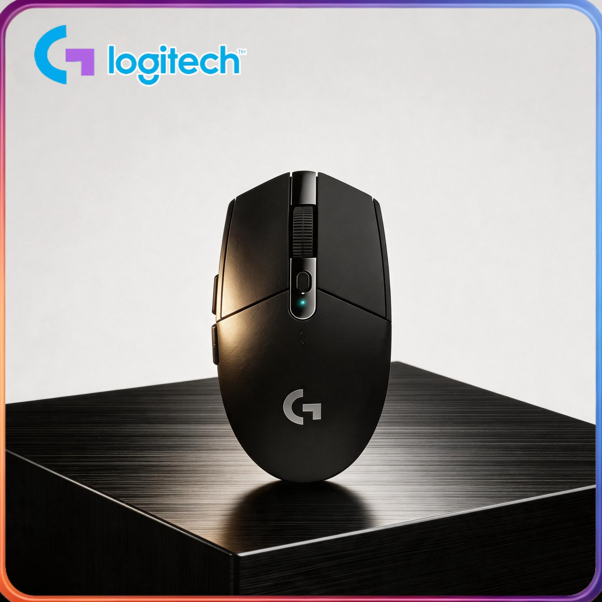 

Wireless gaming mouse Logitech G304/G305, equipped with RGB lighting effect, USB plug-and-play, long-lasting battery life to acc