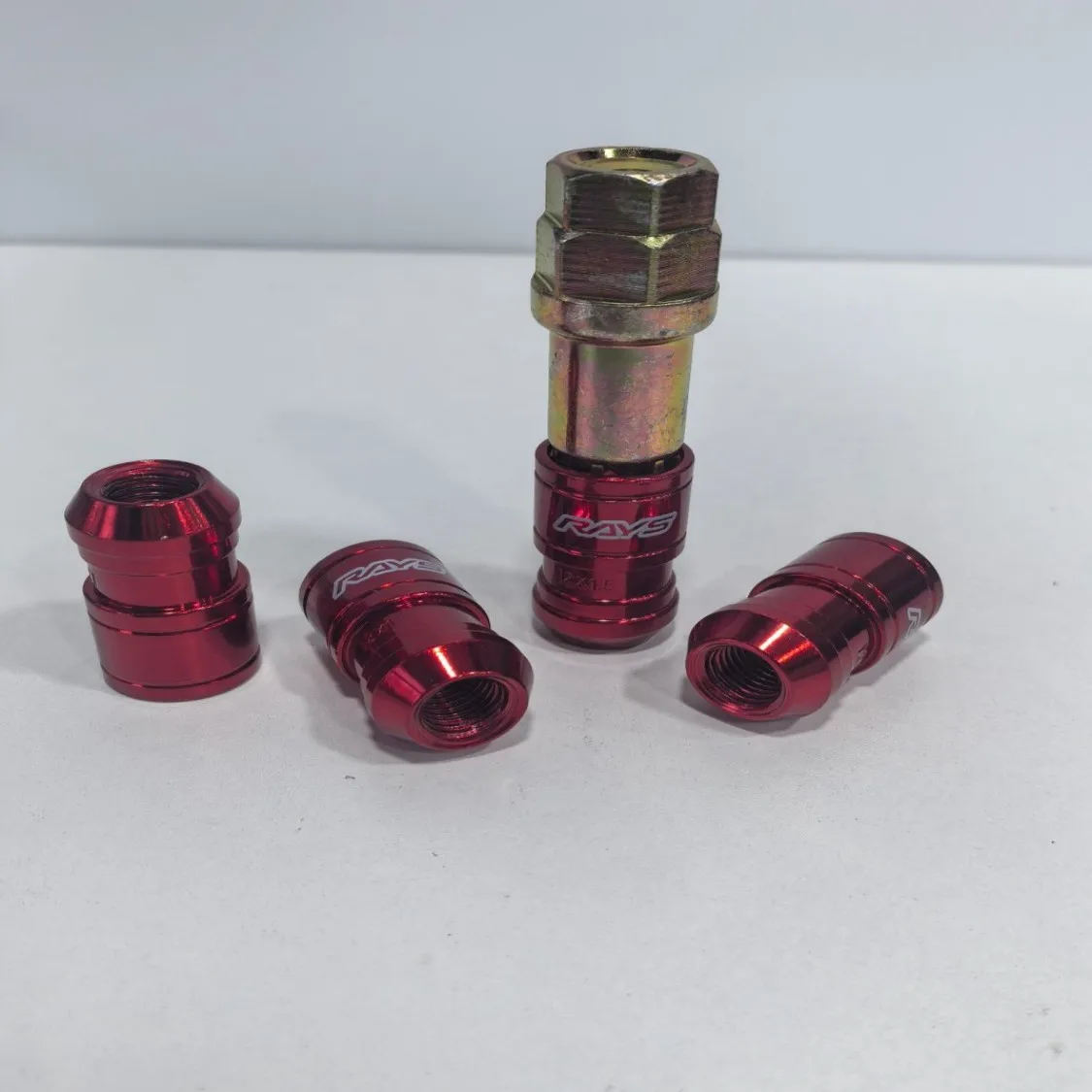 Bestseller 2026 RAYS Forged Spline Lug Nuts M12x1.5 Socket Kit – High Strength Small Hole Wheel Nuts for Modified Cars Universal