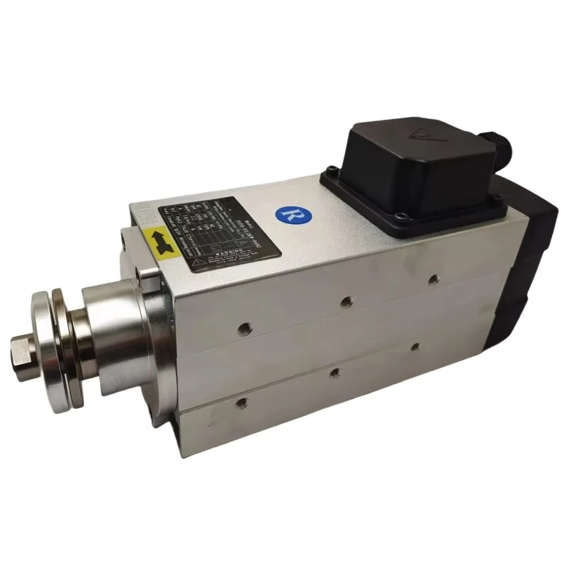 

2.2kw Air Cooled ER20 Square Wood Spindle Motor CNC Milling Router Machine Tools 220V 380v 12000rpm Spindle Motor for