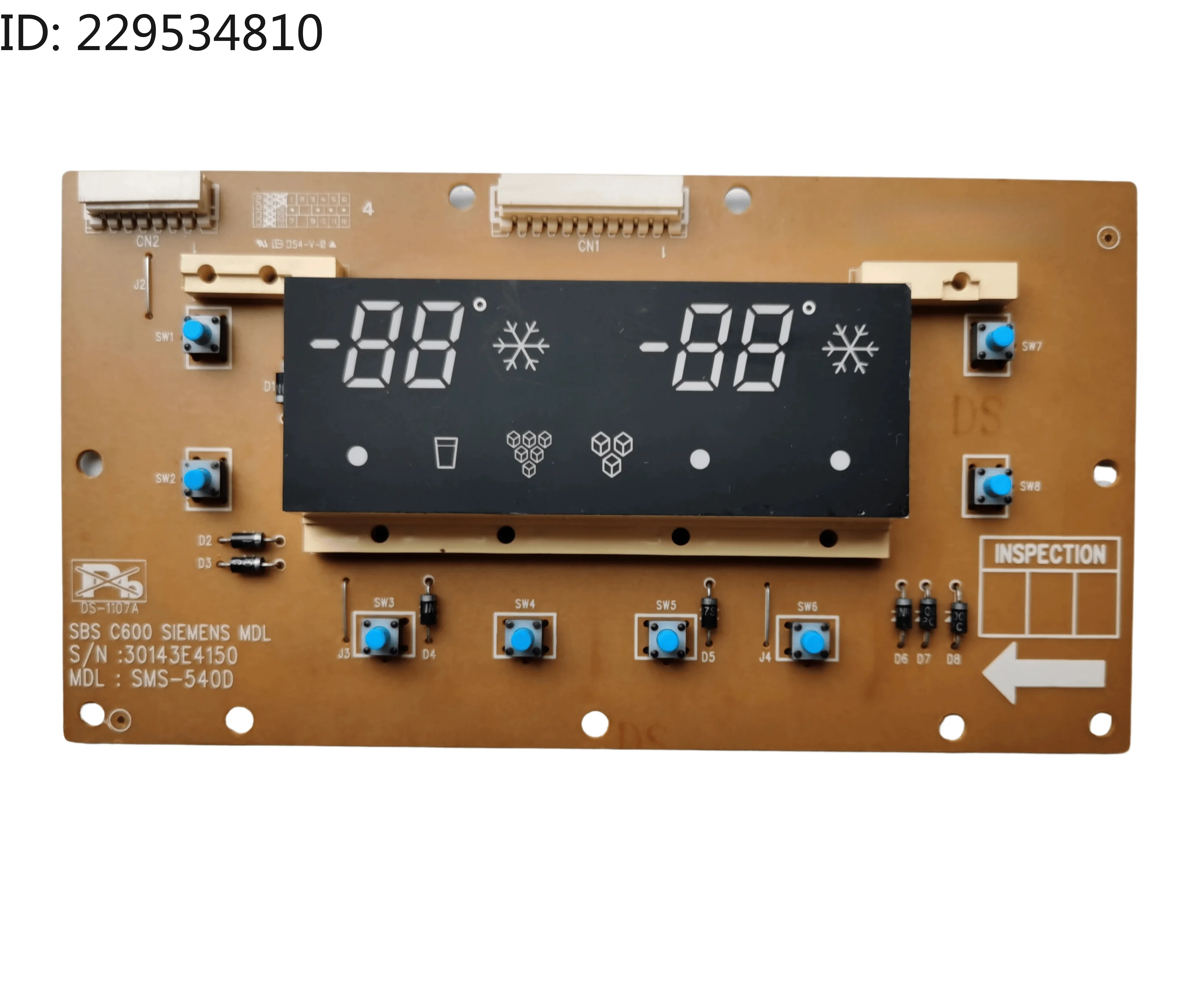

Refrigerator display board accessories SMS-540D 30143E4150