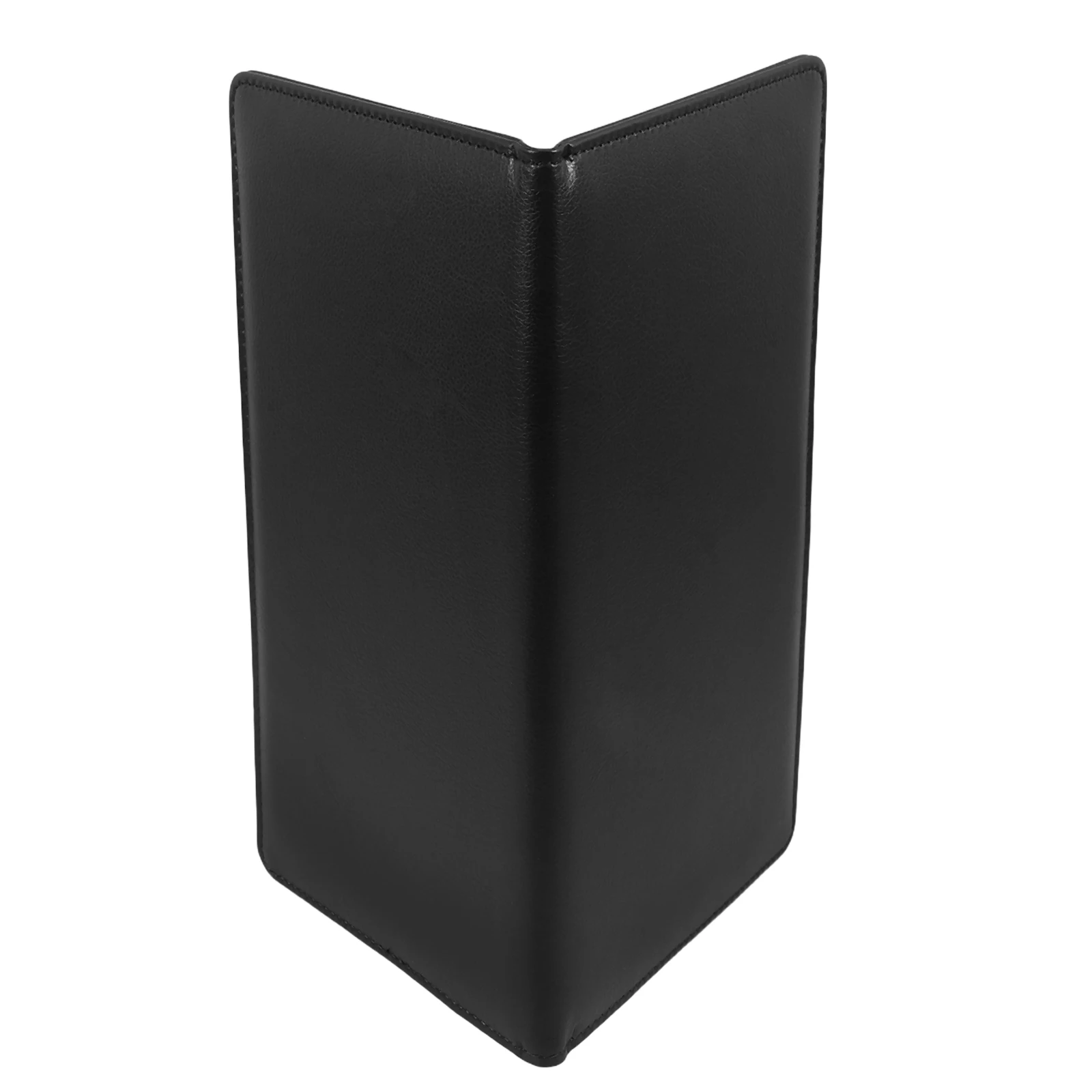 

Durable Leather Bill Folder Multipurpose Menu Organizer for Wine List Drinks Menus in Upscale Dining Environments