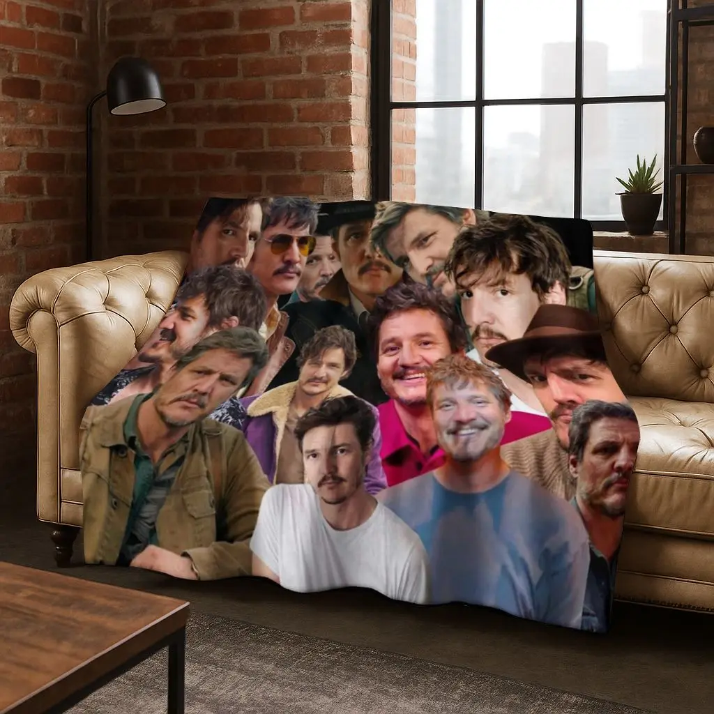 ثلاثية الأبعاد خوسيه بيدرو بالمسيدا باسكال ستار الفانيلا بطانية لينة بطانية دافئة لغرفة النوم غرفة المعيشة السرير السفر التخييم نزهة هدية