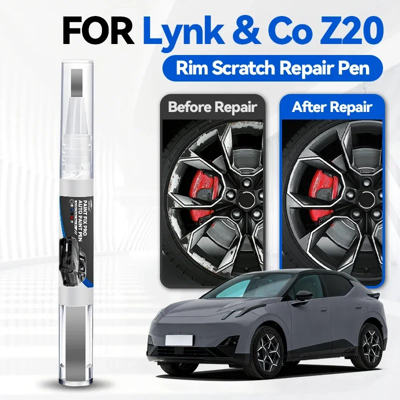 

Ручка-корректор для ремонта автомобильной краски Lynk & Co Z20, аксессуары для устранения царапин, цвета: бежевый, красный, синий, серый, белый, розовый, черный