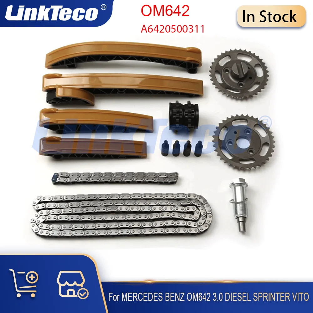 TIMING CHAIN KIT Fit 3.0 DIESEL FOR MERCEDES BENZ OM642 SPRINTER VITO B-Klasse C-Klasse E-Klasse CLS CLA Coupe