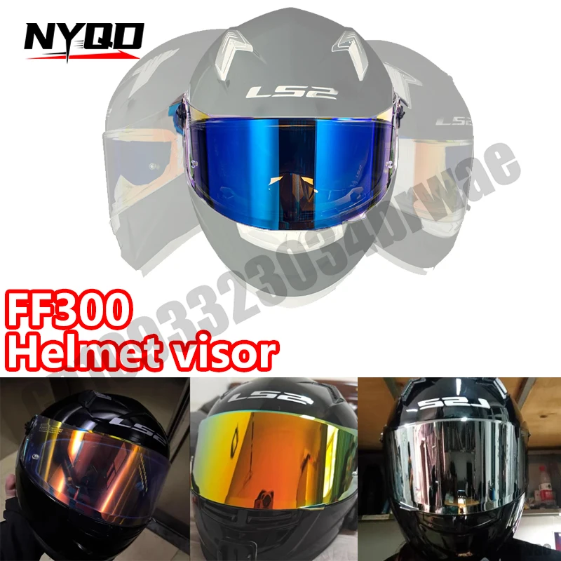 

Original LS2 Full Face Motercycle Helmet Visor for FF300/FF358/FF396 Shield Lens LS2 Helmet Motorcycle Accessories Capacete