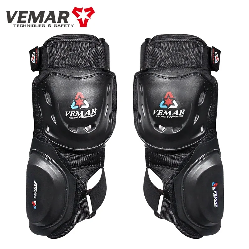 

VEMAR Motorcycle Shockproof Gear Road Racing Knee Folding Professional Slider Fast Ship Knee Pads Protective Clothing