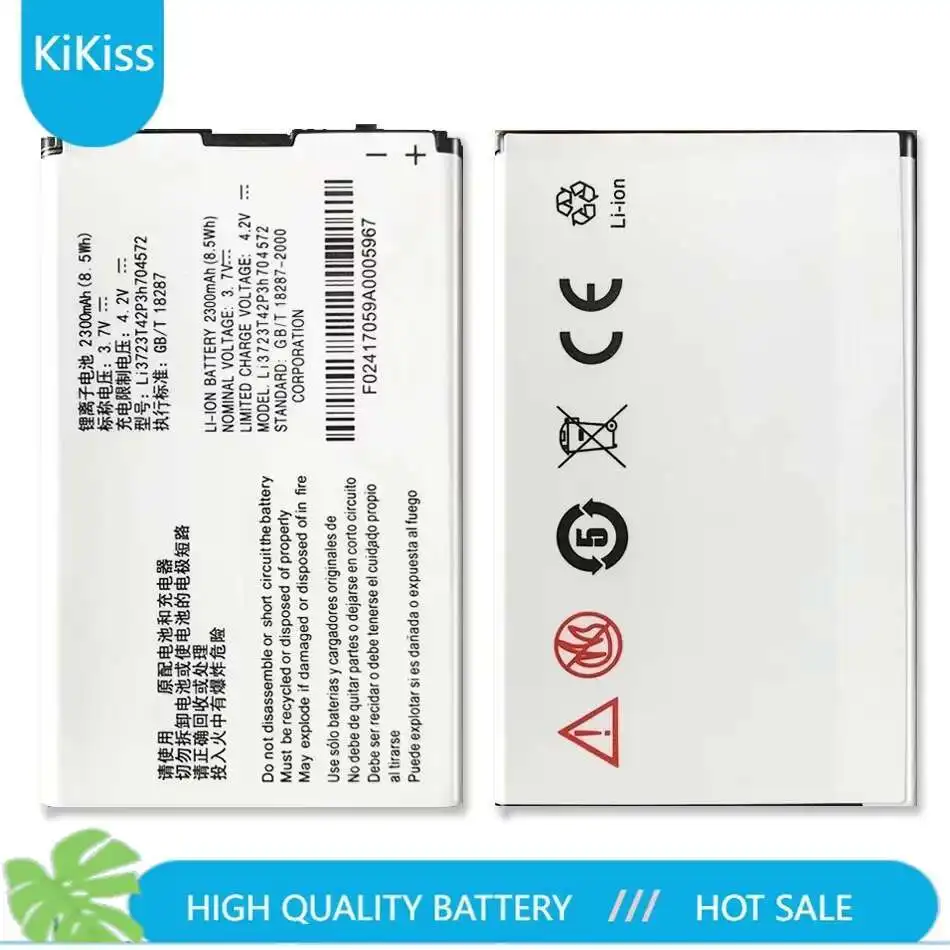 

New 2300mAh Li3723T42P3h704572 Battery For MTC 833F 831FT 4G WIFI Router Modem For ZTE MF90 MF90+ MF90M MF91 Batteries