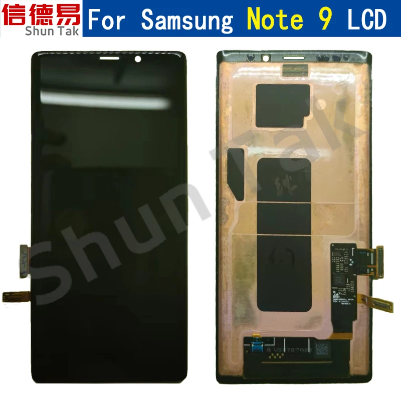 

100% 6.4'' AMOLED LCD Display Touch Screen Digitizer Assembly for Samsung Galaxy Note 9 Note9 N960D N960F Repair Parts