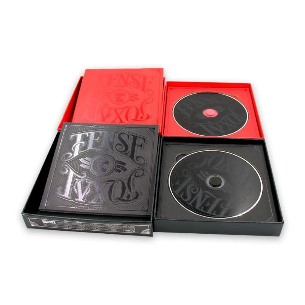 TVXQ! Tense Red & Black Dual Versions 2CD + 2 Photo Books + 2 Signed Photocards