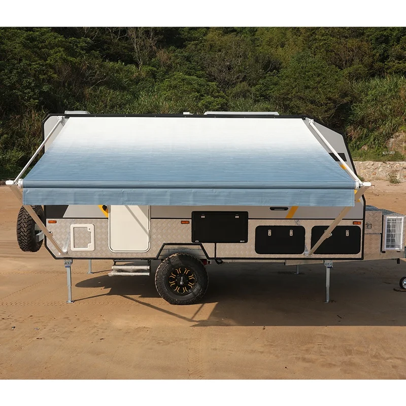 Camper Accessories Roll Out RV Awning For Caravan