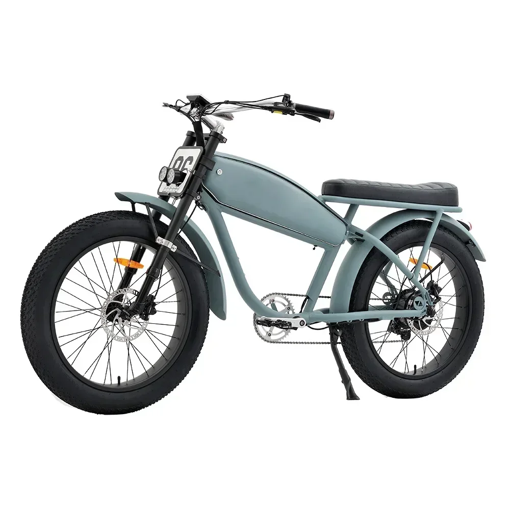 

Mountain bike Retro Snow beach electric bike 48V 500W can carry two cross-country variable speed power bike