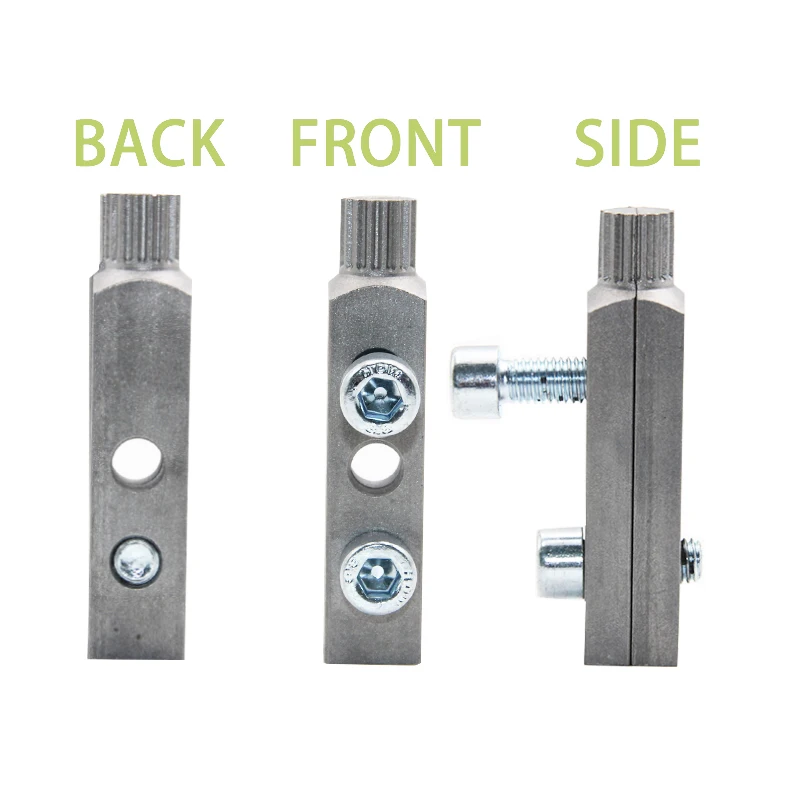 Water pipe breakage broken wire slide tooth broken end removal tool accessory set 4/6 point faucet angle valve wire extractor