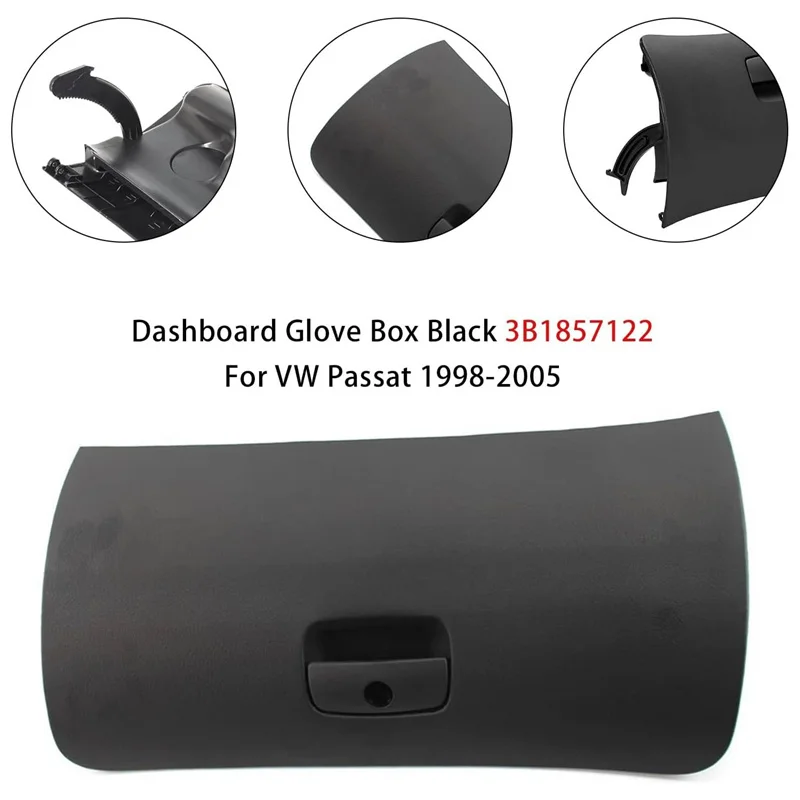 

[CA2] Glove Box Door Lid Assembly Cover 3B1857122 For VW Passat B5 B5 5 1998 2005